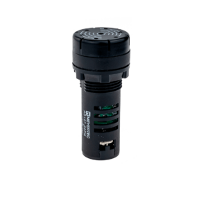 MT22-FM24 - Зуммер, 80дБ, черный, 24V AC/DC, IP40, пластик