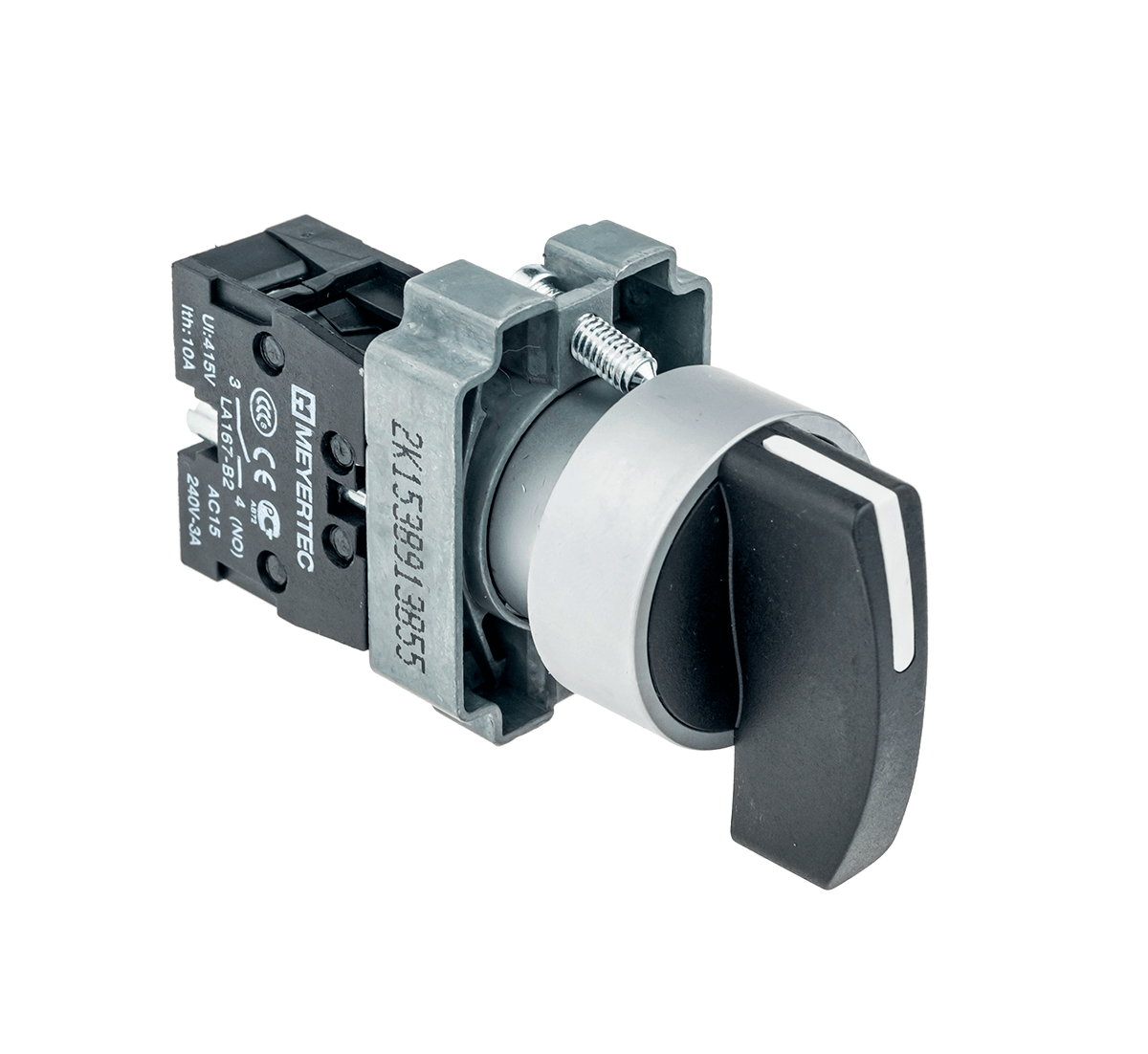 MTB2-BJZ114 MTB2-BJZ114 - Переключатель длинная ручка, 2 положения, 1NO, с возвратом