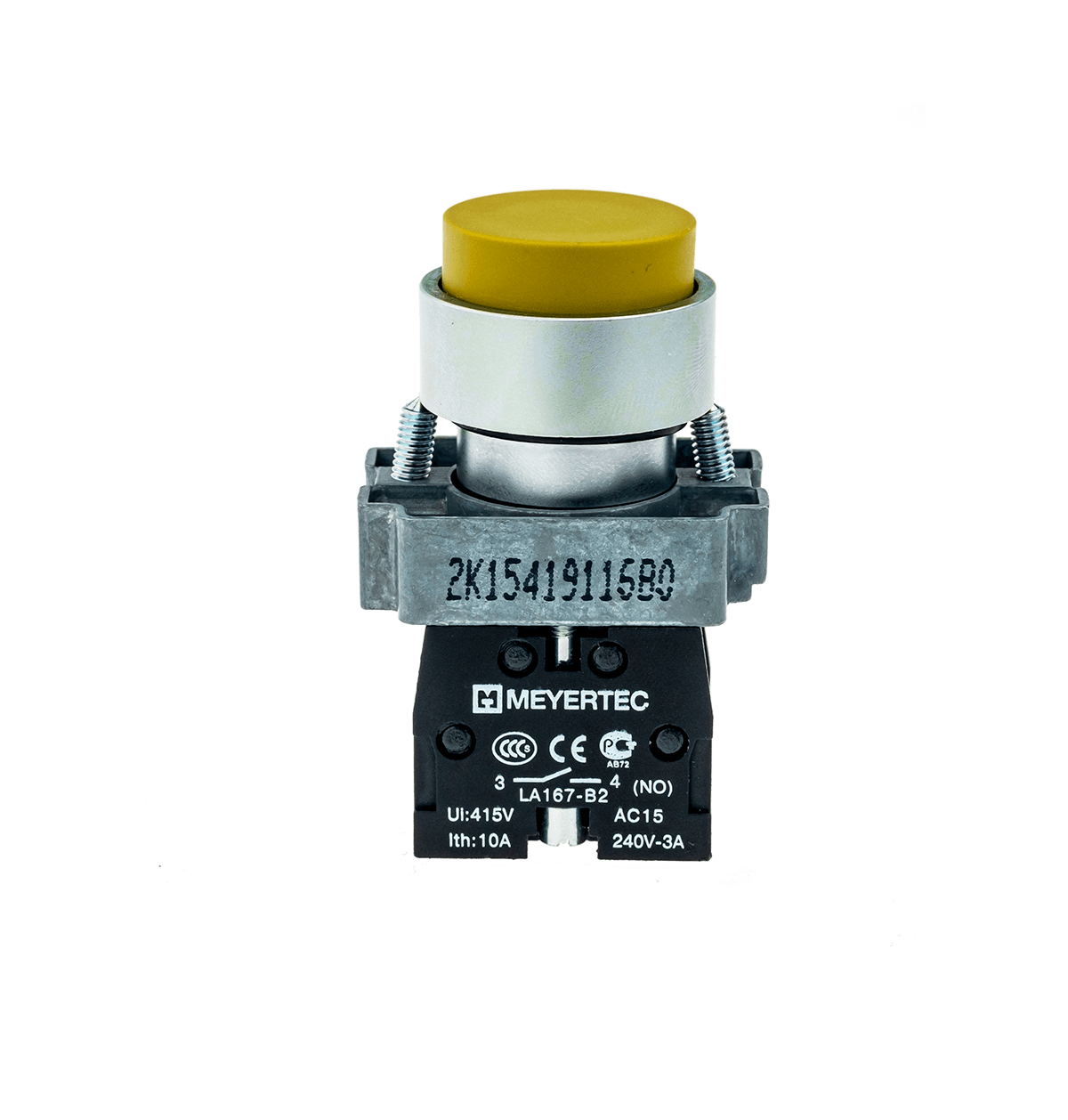 MTB2-BLZ115 MTB2-BLZ115 - Кнопка выступающая, желтая 1NO