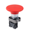 MTB2-BRZ124 - Кнопка грибовидная, без фиксации 1NC красный 60 мм