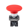 MTB2-BRZ124 - Кнопка грибовидная, без фиксации 1NC красный 60 мм