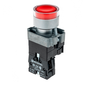 MTB2-BW3463 - Кнопка с подсветкой красная 220V 1NC