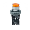 MTB2-BW3563 - Кнопка с подсветкой желтая 220V 1NO