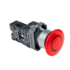 MTB2-BW4634 - Кнопка грибовидная без фиксации, с подсветкой, 220V, 1NC, красный