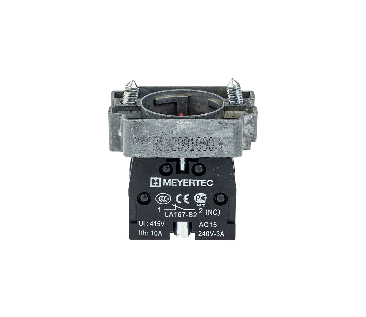 MTB2-BZ14 MTB2-BZ14 - Основание с блок-контактом 2NC, металл