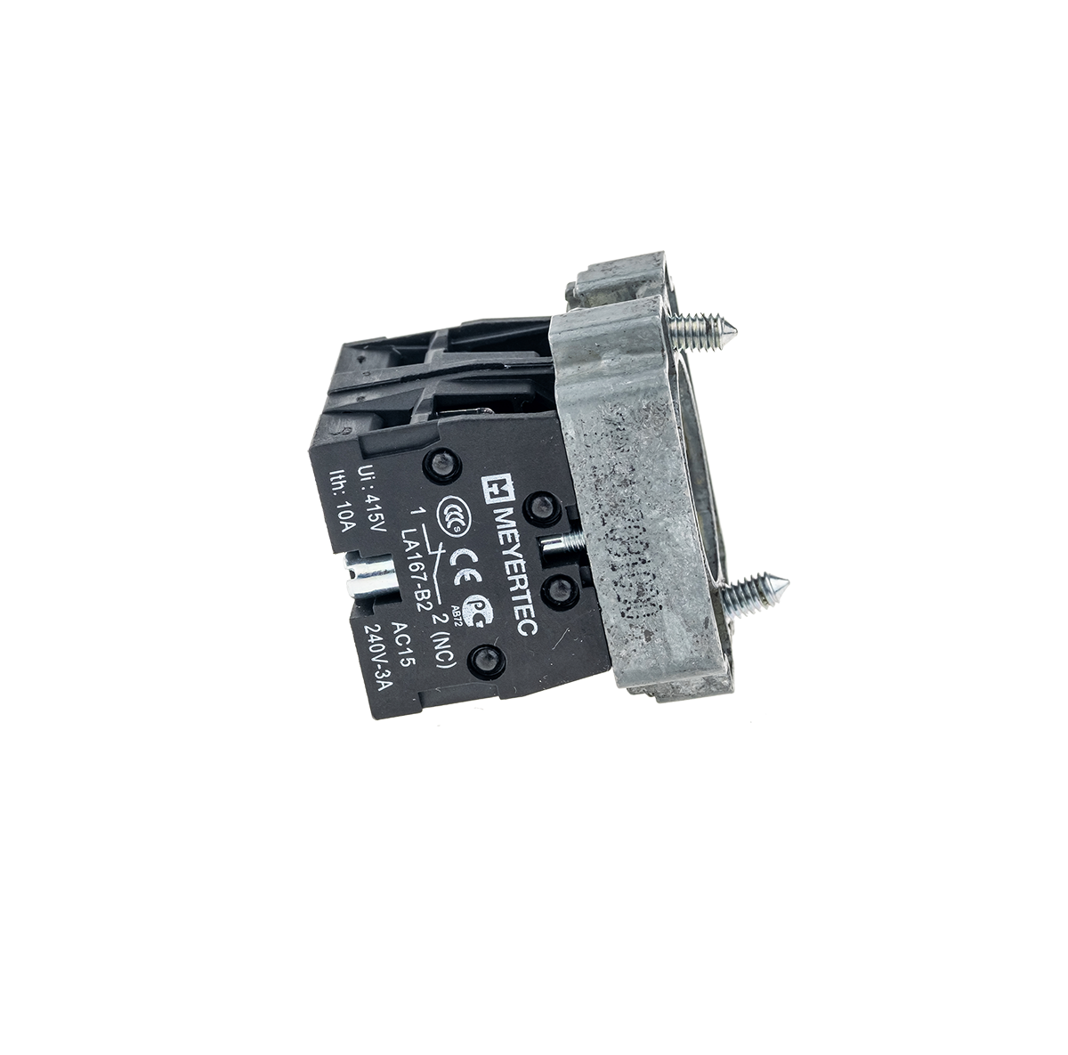 MTB2-BZ14 MTB2-BZ14 - Основание с блок-контактом 2NC, металл