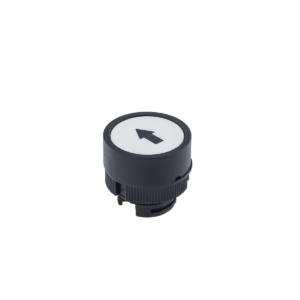 MTB2-EA334 - Головка кнопки белый "стрелка вверх", пластик