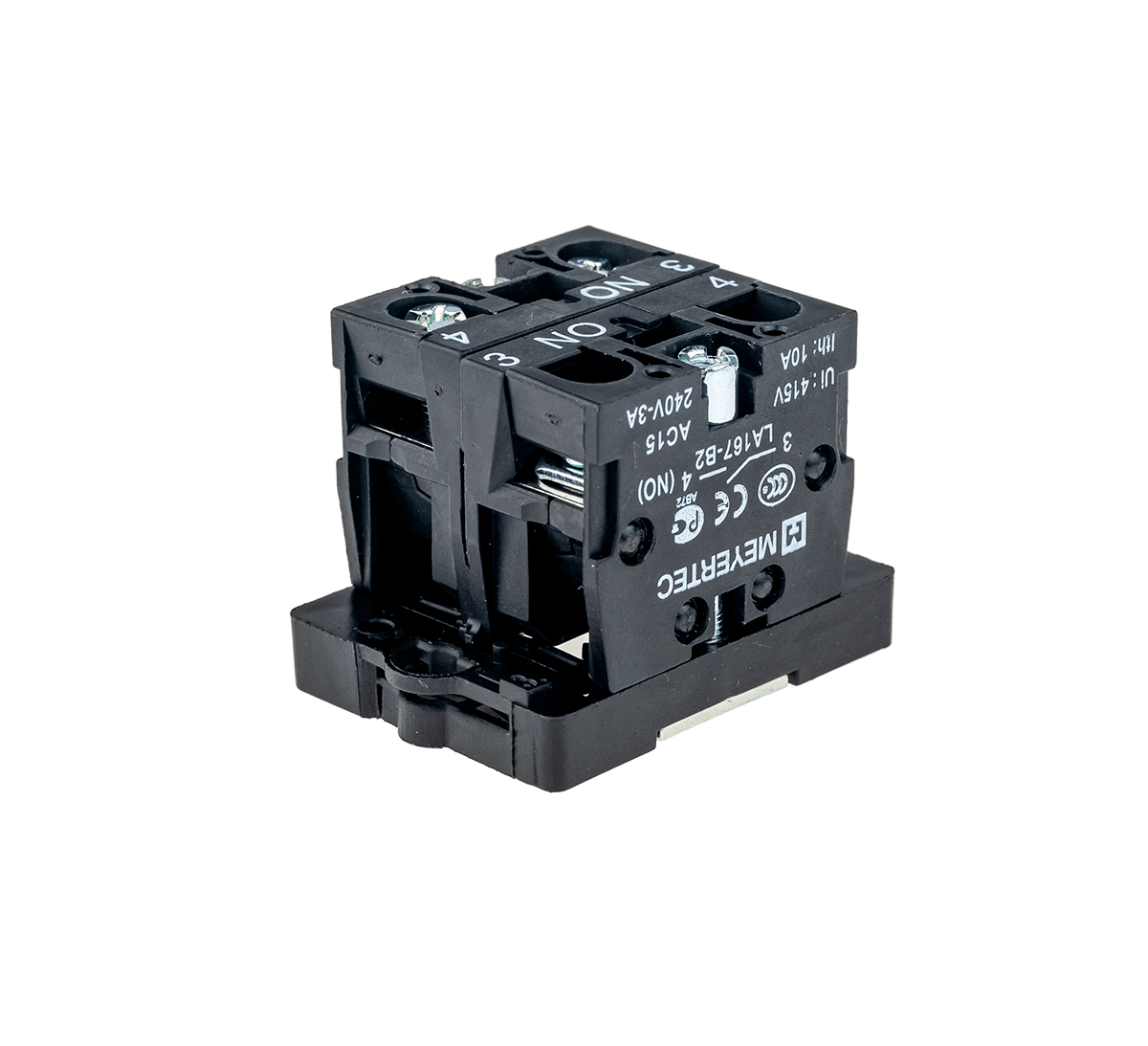 MTB2-EZ13 MTB2-EZ13 - Основание с блок-контактом, 2NO, пластик