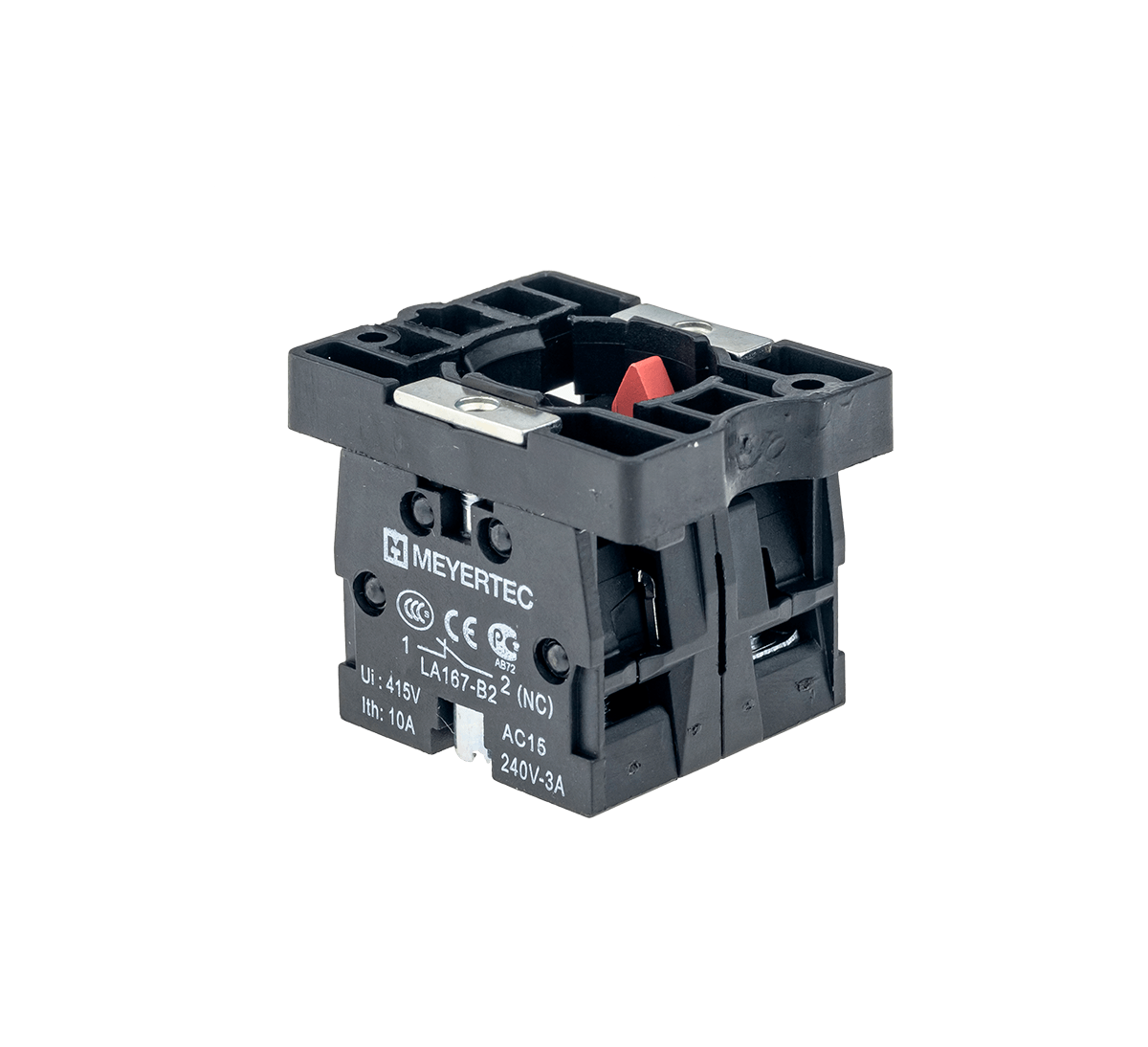 MTB2-EZ14 MTB2-EZ14 - Основание с блок-контактом, 2NC, пластик