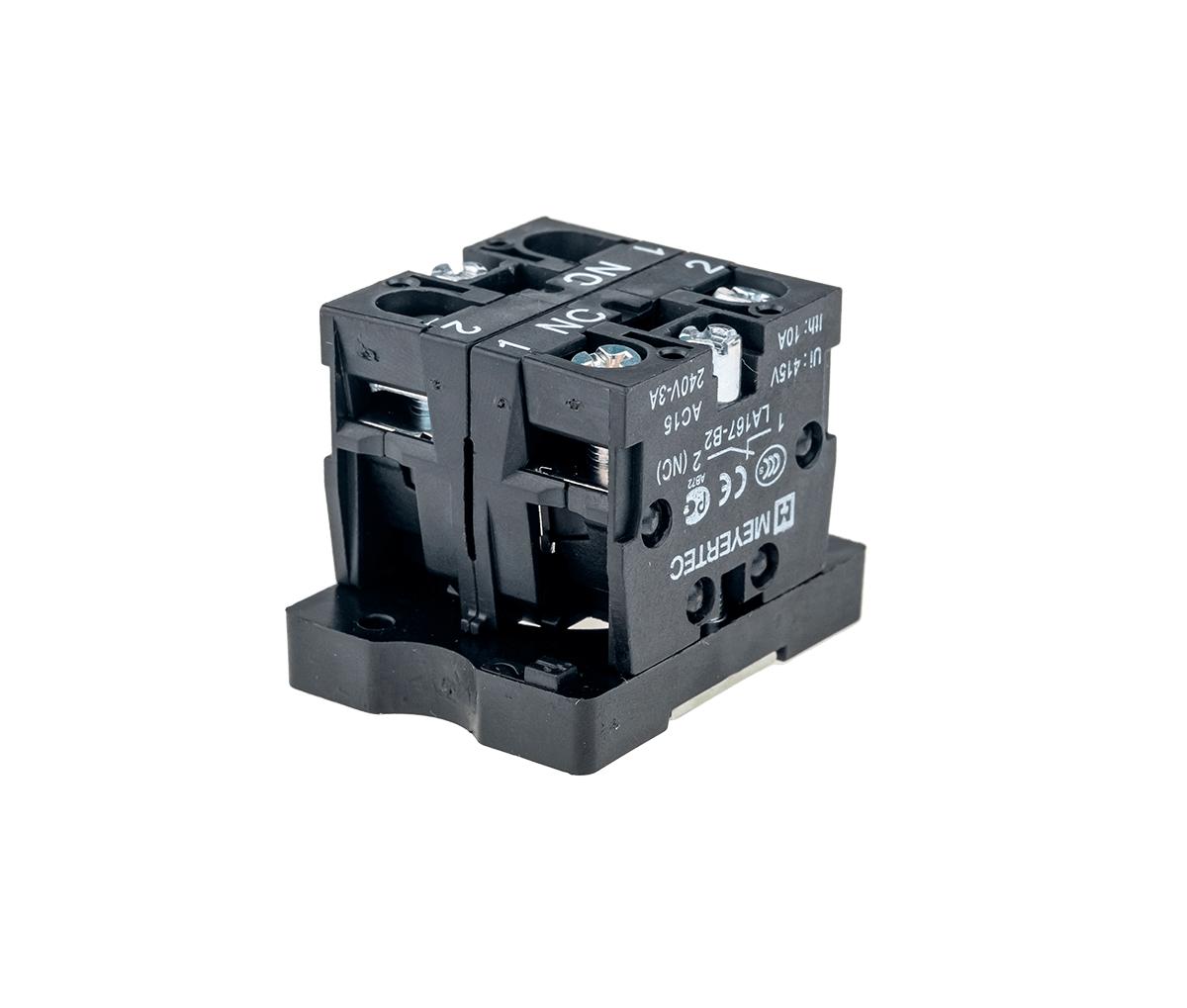 MTB2-EZ14 MTB2-EZ14 - Основание с блок-контактом, 2NC, пластик