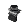 MTB4-BA21 - Кнопка плоская черная, 1NO, IP65, металл