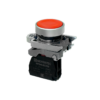 MTB4-BA42 - Кнопка плоская красная, 1NС, IP65, металл