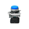 MTB4-BL61 - Кнопка выступающая синяя,  1NO, IP65, металл