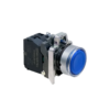 MTB4-BW36711 - Кнопка синяя с подсветкой, 1NO, 24V AC/DC, IP65, металл