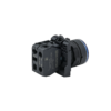 MTB5-AW36713 - Кнопка синяя с подсветкой, 1NO, 220V AC/DC, IP65, пластик