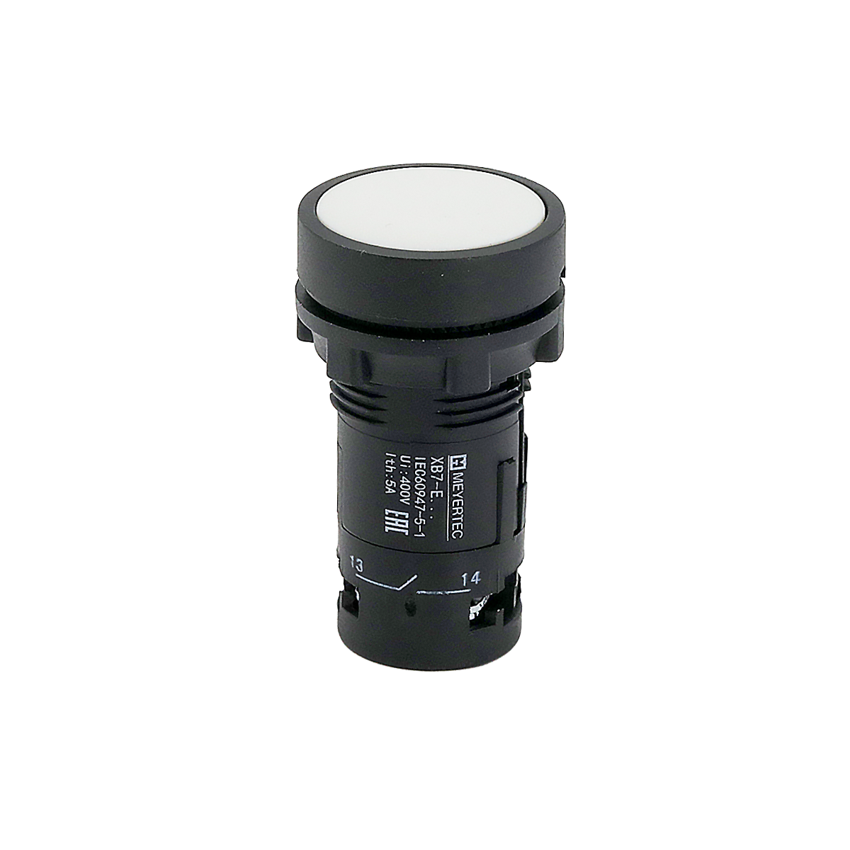 MTB7-EA11 MTB7-EA11 - Кнопка плоская белая, 1NO, IP54, пластик