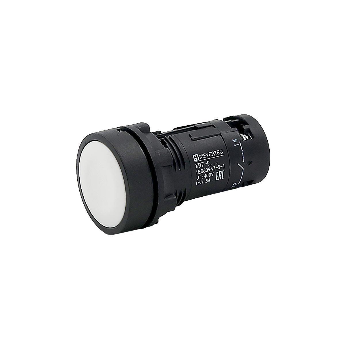 MTB7-EA11 MTB7-EA11 - Кнопка плоская белая, 1NO, IP54, пластик