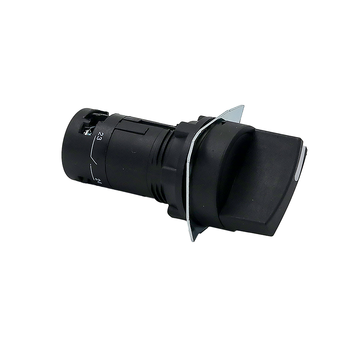 MTB7-ED33 MTB7-ED33 - Переключатель на 3 положения, с фиксацией, короткая ручка, 2NO, IP54, пластик