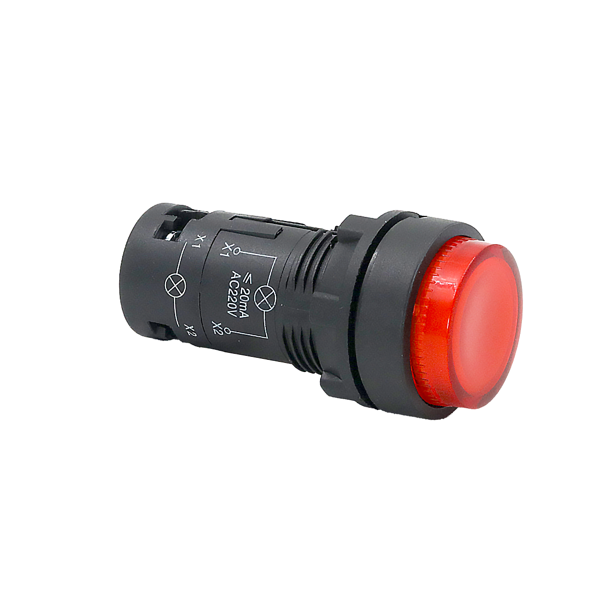 MTB7-EW34626 MTB7-EW34626 - Кнопка красная выступающая с подсветкой, 1NС, 220V AC, IP54, пластик