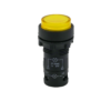 MTB7-EW35611 - Кнопка желтая выступающая с подсветкой, 1NO, 24V AC/DC, IP54, пластик