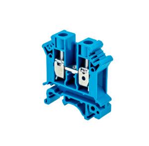 MTU-10BL - Клемма винтовая проходная, 10 мм², синяя