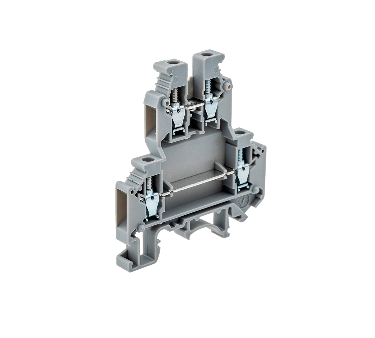 MTU-D4 MTU-D4 - Клемма винтовая двухуровневая, 4 мм², серая