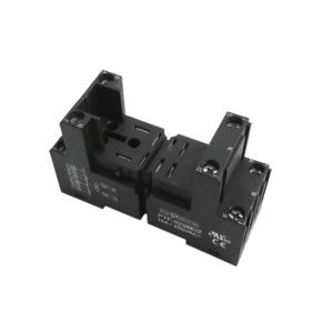 PYF-025BE/2 - 2-ярусная колодка с винтовыми клеммами для 2-конт. реле серии REP, черная