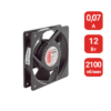 VENT-12025.220VAC.5MSHB - 220VAC, ток 0.07 А, 2100 об./мин, 1.8 м3/мин, 120х120 мм