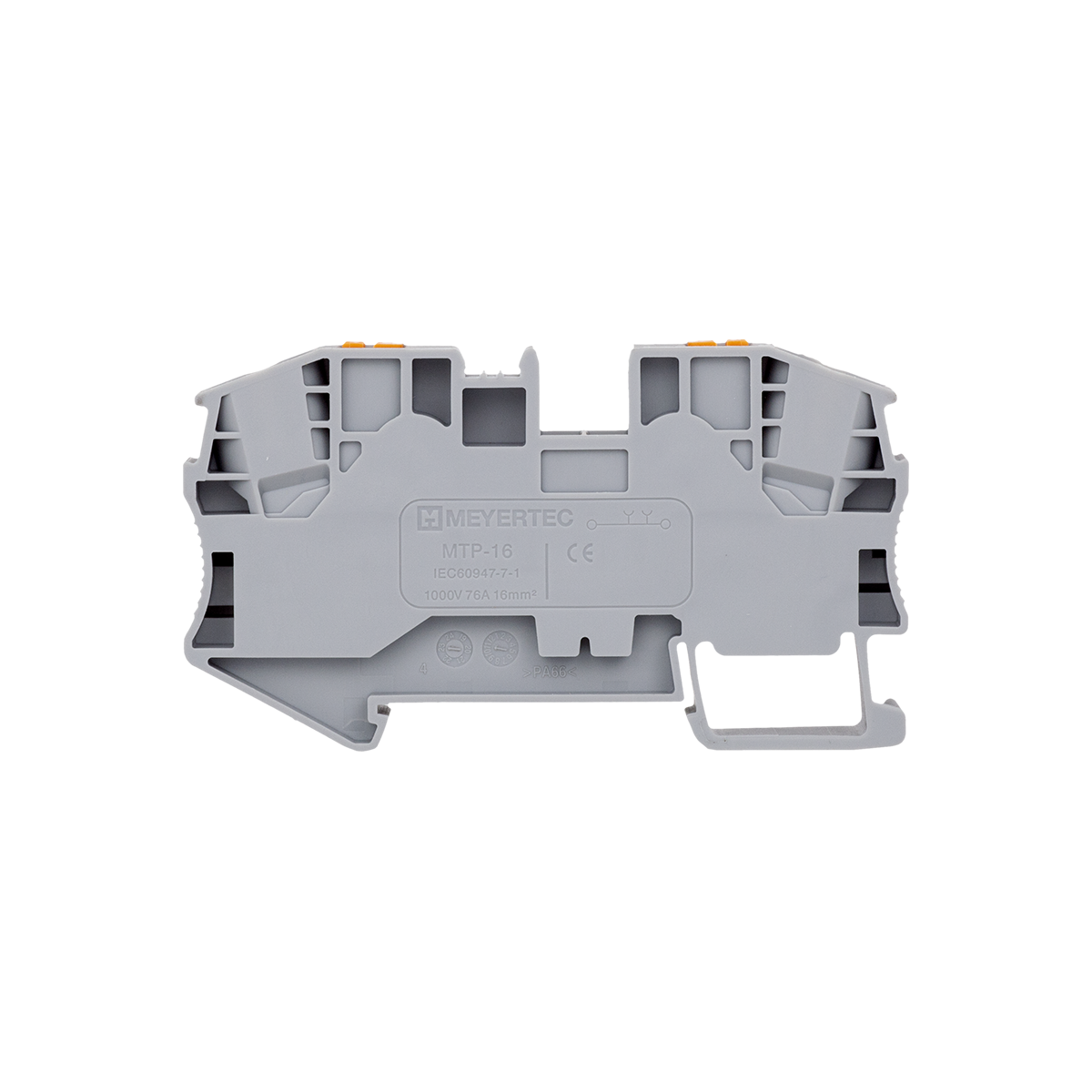 MTP-16 MTP-16 - Клемма push-in проходная, 16 мм², серая