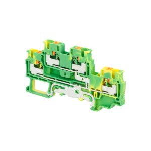 MTP-D4PE - Клемма push-in двухуровневая "Земля", 4 мм²