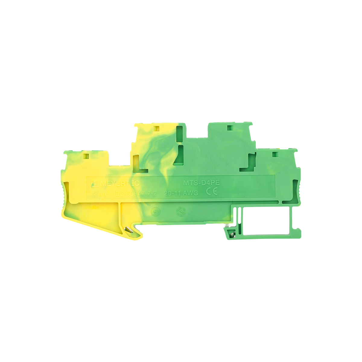 MTS-D4PE MTS-D4PE - Клемма пружинная двухуровневая "Земля", 4 мм²
