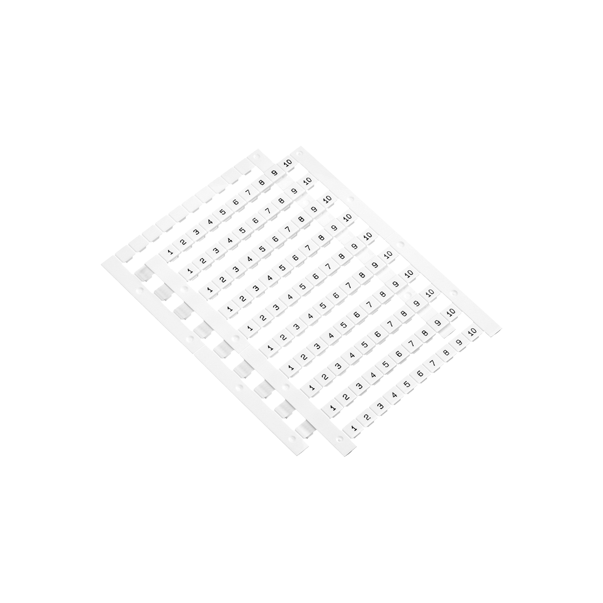 MTU-2.5M1100TR MTU-2.5M1100TR - Маркировка трехуровневых винтовых клемм , 1-100 (уп. 100 шт.)