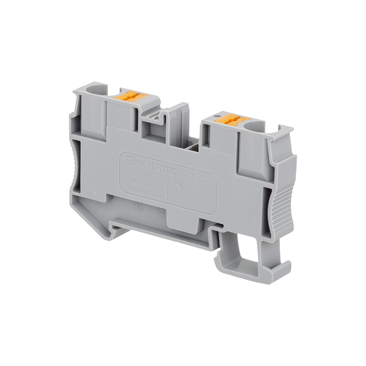 MTP-10 MTP-10 - Клемма push-in проходная, 10 мм², серая
