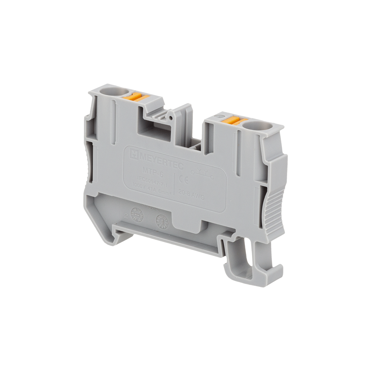 MTP-6 MTP-6 - Клемма push-in проходная, 6 мм², серая