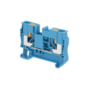 MTP-6BL - Клемма push-in проходная, 6 мм², синяя