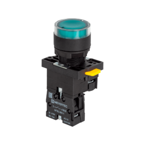 MTB2-EW33611 - Кнопка зеленая с подсветкой, 1NO, 24V AC/DC, IP54, пластик