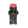 MTB2-EW34623 - Кнопка красная с подсветкой, 1NС, 220V AC/DC, IP54, пластик