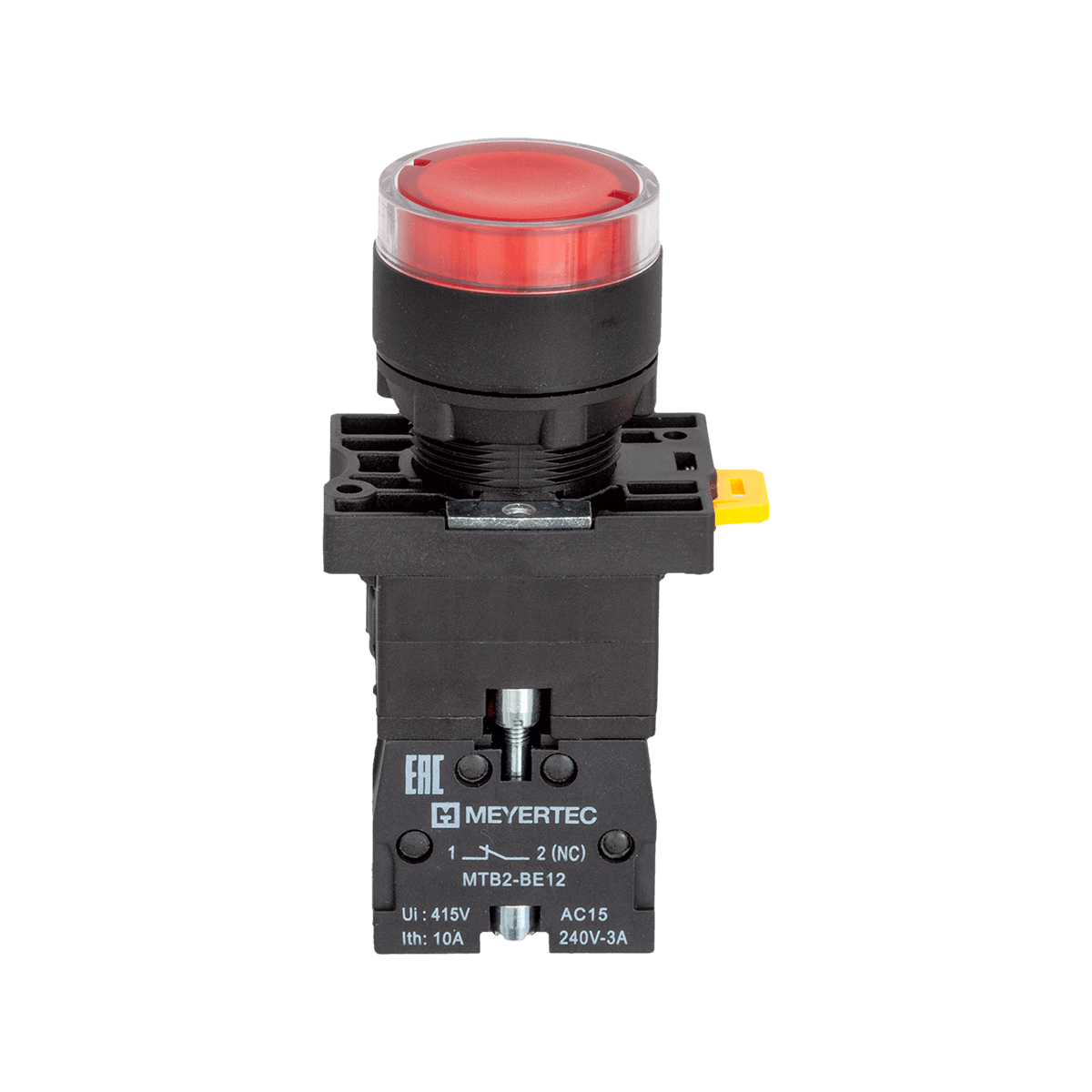 MTB2-EW34623 MTB2-EW34623 - Кнопка красная с подсветкой, 1NС, 220V AC/DC, IP54, пластик
