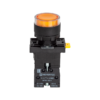 MTB2-EW35611 - Кнопка желтая с подсветкой, 1NO, 24V AC/DC, IP54, пластик