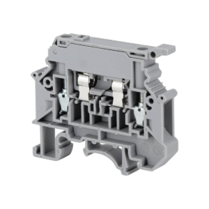 MTU-4F - Клемма винтовая с держателем предохранителя, 4 мм², серая